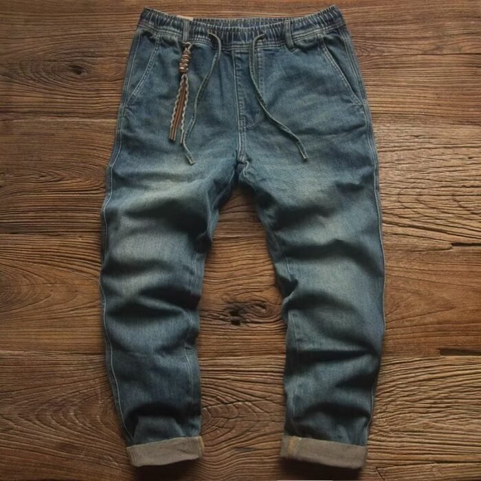 Autumn American Heavy Fashion Jeans Men
