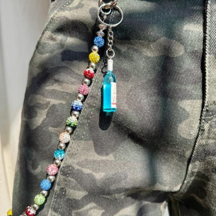 Diamond Studded Shiny Pants Chain Niche And Unique