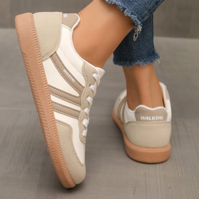 European And American Retro Color Matching Plus Size German Training Shoes Sneaker